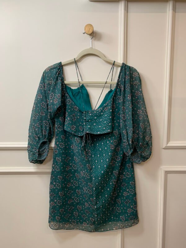 VESTIDO VERDE ESTAMPA FLOR FOR YOUR INFORMATION 36 - Image 2