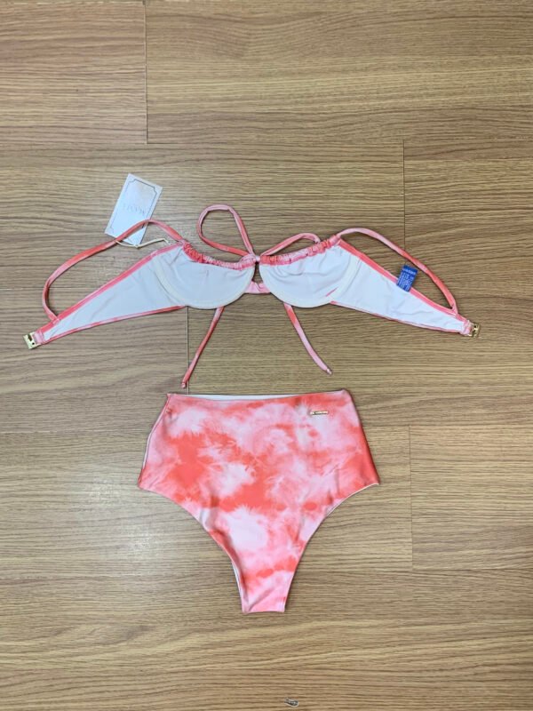 BIQUINI TIE DYE MEIA TAÇA HOT PANTS GIRAO M - Image 2