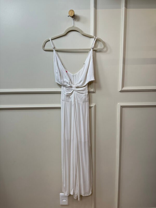 MACACÃO BRANCO LONGO DRESS TO P