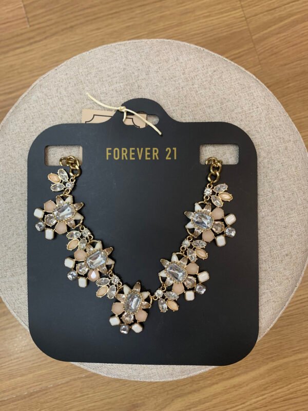 MAXI COLAR PEDRAS FOREVER 21