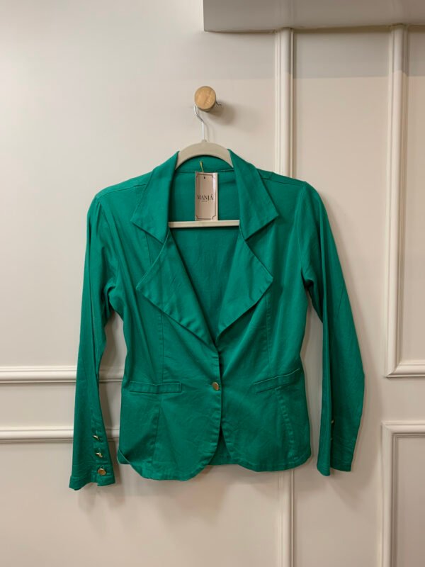 BLAZER VERDE BOTÕES DOURADOS M