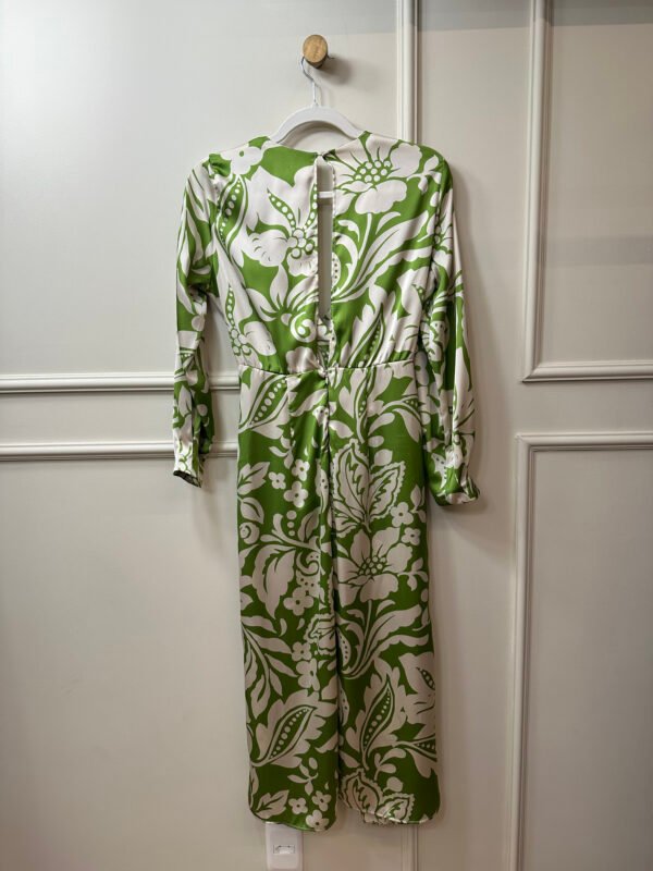 VESTIDO VERDE LONGO ESTAMPADO ZARA P - Image 2