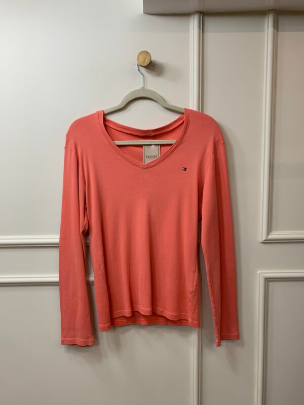 BLUSA SALMÃO MANGA COMPRIDA TOMMY HILFIGER 42/44