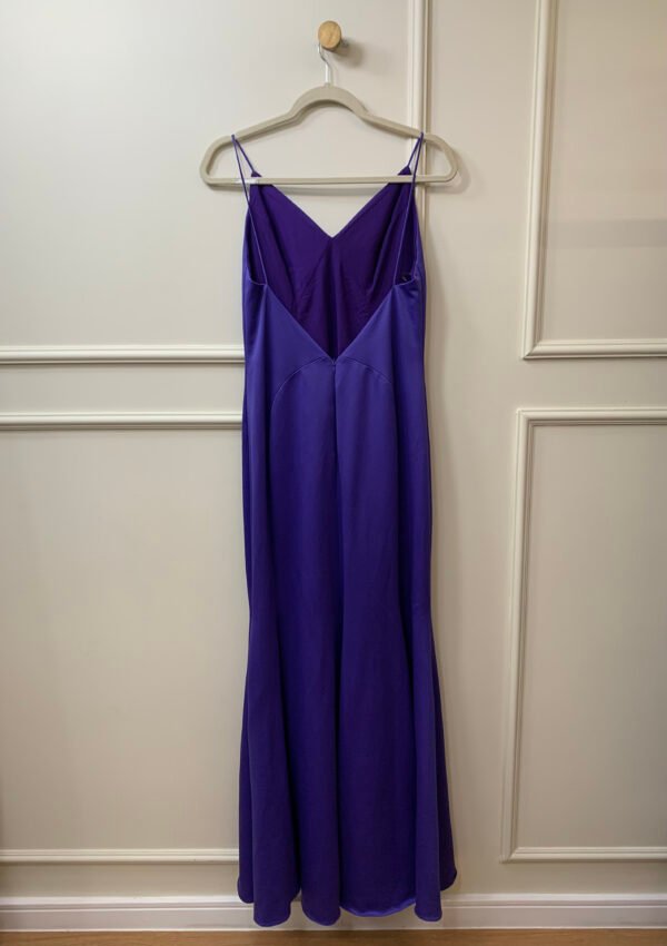 VESTIDO LONGO ROXO CAVENDISH 42 - Image 2