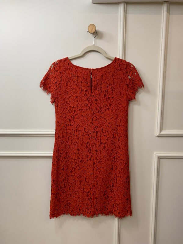 VESTIDO VERMELHO RENDA ZARA PP - Image 2