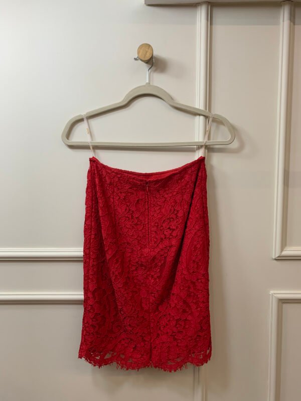 CONJUNTO VERMELHO BLUSA CROPPED E SAIA RENDA FABULOUS AGILITÁ - Image 5