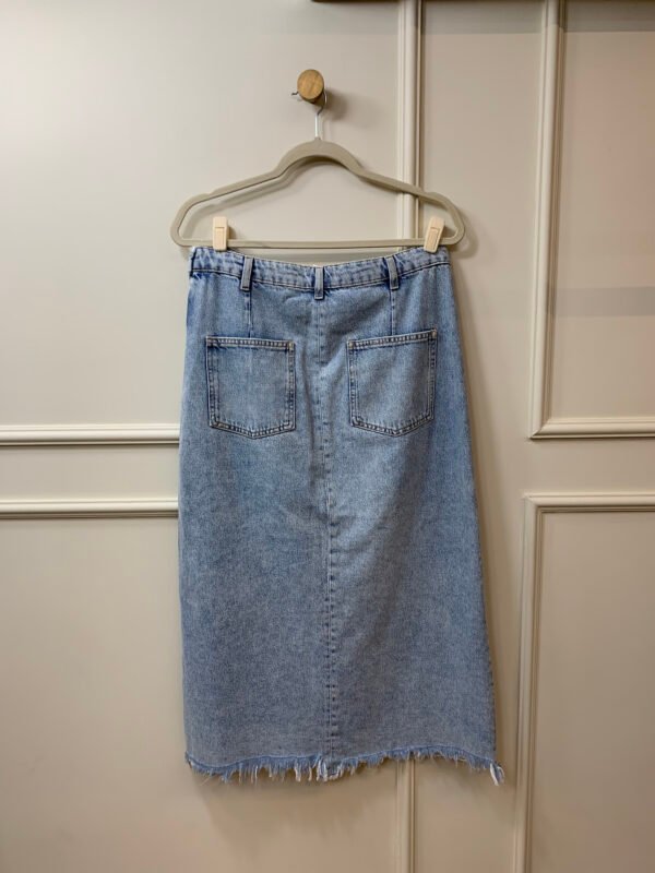 SAIA JEANS COMPRIDA FENDA FRENTE ZARA G - Image 2