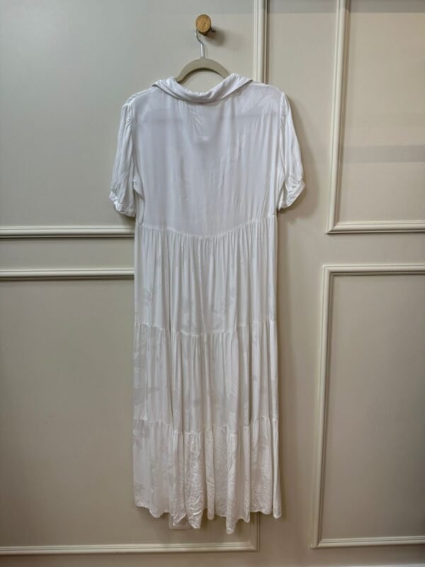 VESTIDO BRANCO LONGO BOTOES ME STORE P - Image 2