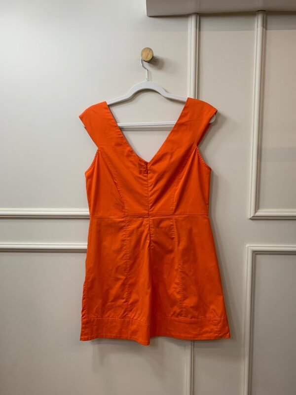 VESTIDO CURTO LARANJA MARIA FILO G - Image 2