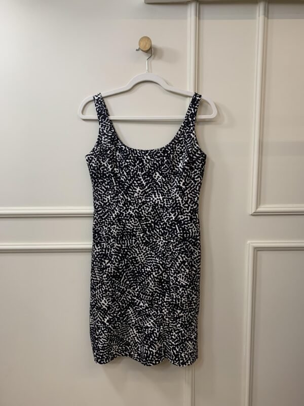 VESTIDO PRETO E BRANCO LELOO M - Image 2