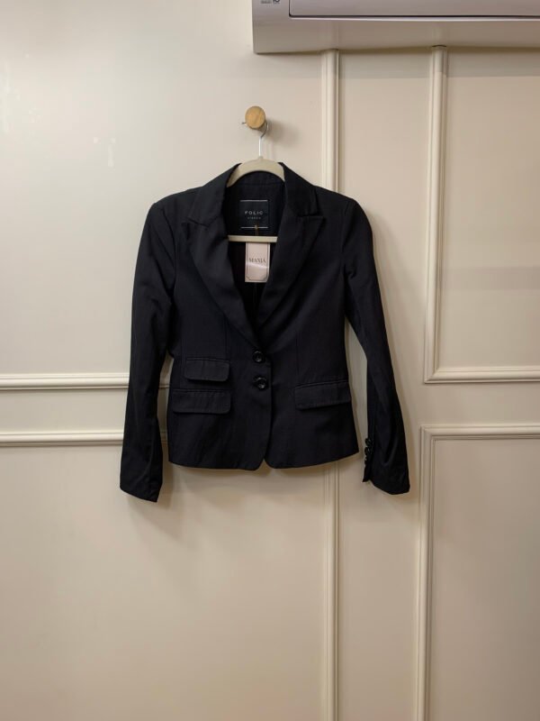 BLAZER PRETO  FOLIC P