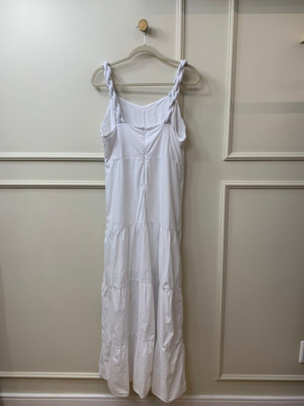 VESTIDO LONGO BRANCO ALÇAS CRUZADAS MARIA FILO G - Image 2