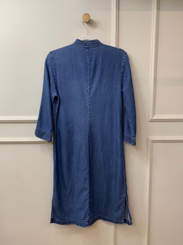 VESTIDO JEANS AZUL SACADA 40 - Image 2