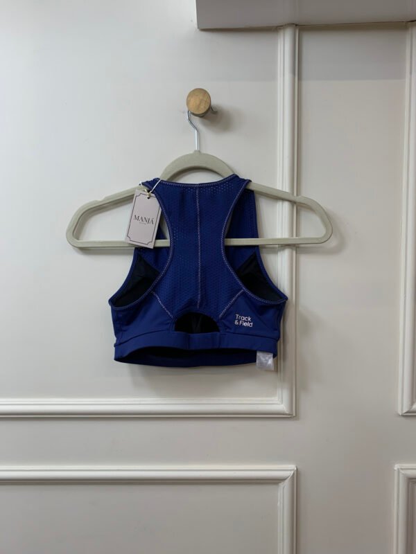 CONJUNTO AZUL TOP E SHORT TRACK E FIELD M - Image 3