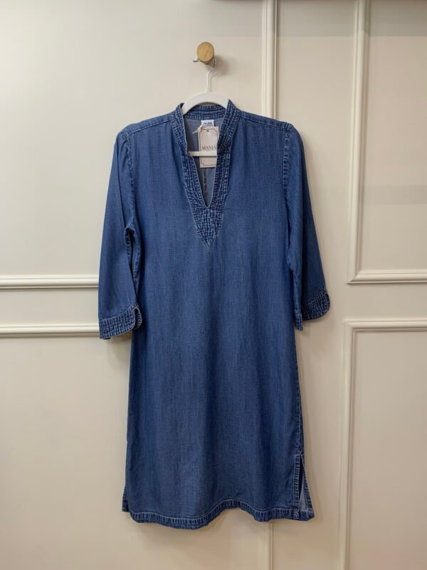 VESTIDO JEANS AZUL SACADA 40