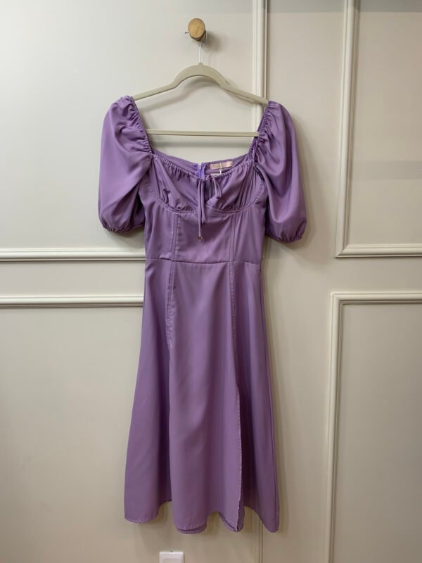 VESTIDO MIDI LILAS IT PP
