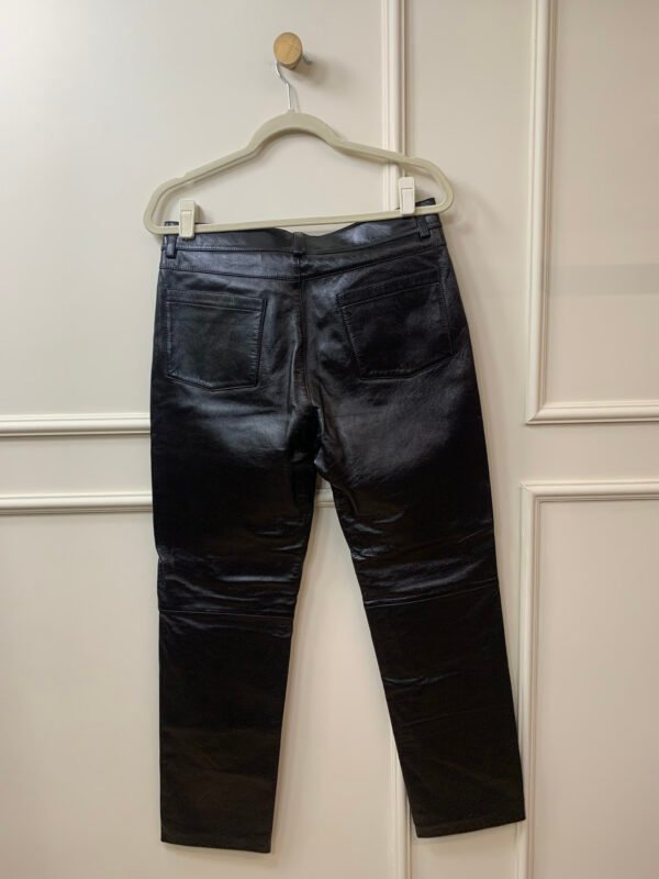 CALCA DE COURO PRETA MASSIMO DUTTI M - Image 2