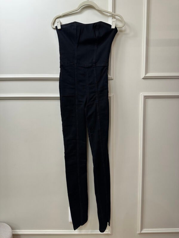 MACACÃO PRETO JEANS ZARA P - Image 4