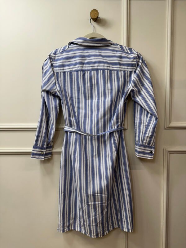 VESTIDO CHEMISE LISTRADA COM FAIXA TOMMY HILFIGER P - Image 2