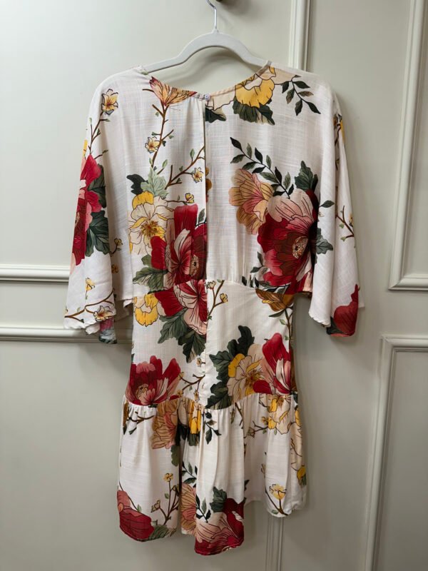 VESTIDO BRANCO FLORIDO FARM P - Image 2