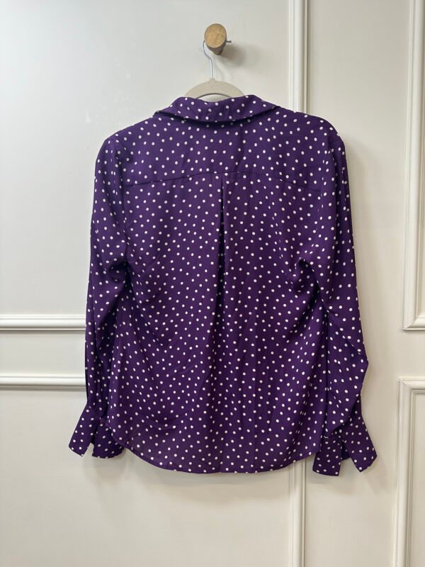CAMISA ROXA DE POÁ DONNA RITZ 38 - Image 2