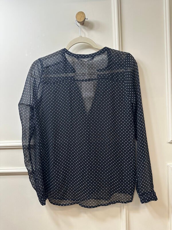 BLUSA PRETA DE POÁ ZARA P - Image 2