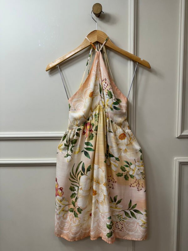 VESTIDO ESTAMPA ALÇA REGULAVEL FARM P