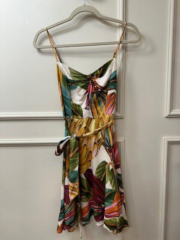 VESTIDO OFF WHITE ESTAMPADO  FARM P