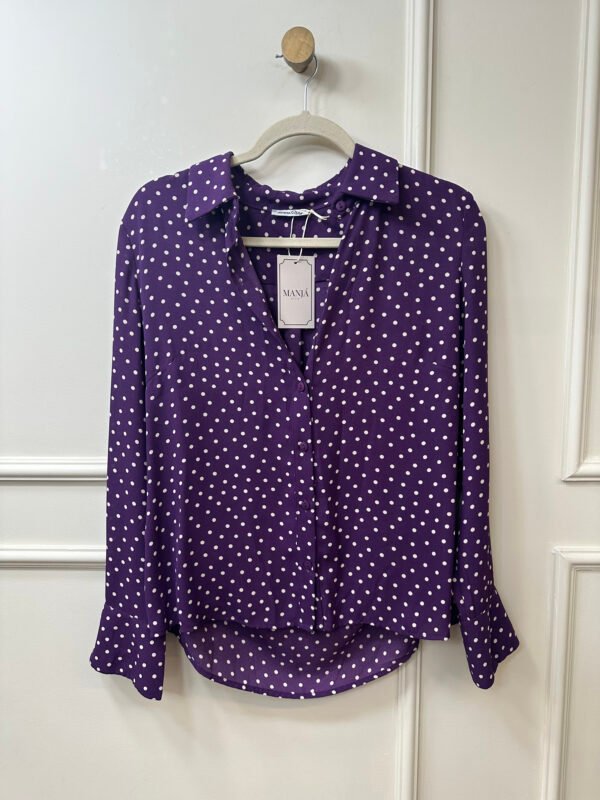 CAMISA ROXA DE POÁ DONNA RITZ 38