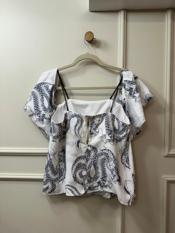 BLUSA BRANCA ESTAMPADA ANIMALE 42 - Image 3