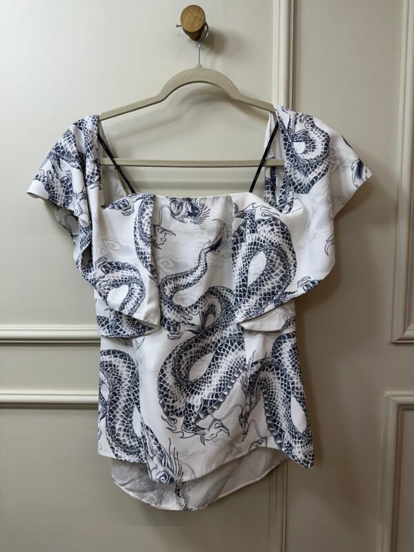 BLUSA BRANCA ESTAMPADA ANIMALE 42 - Image 2