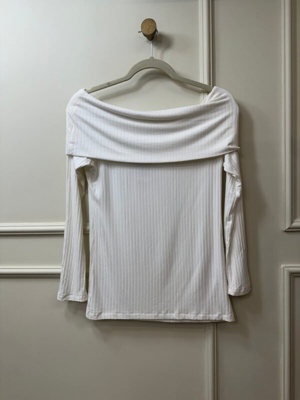 BLUSA BRANCA CANELADA ME TOO P - Image 2