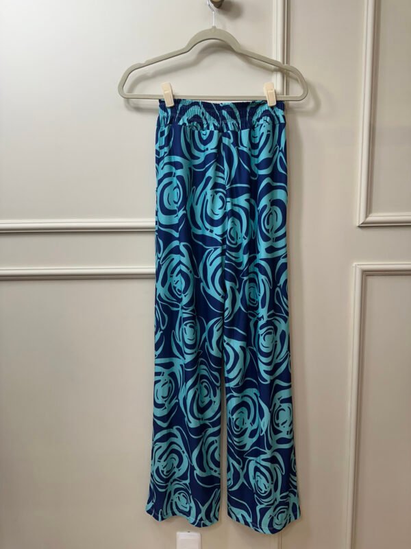 CALÇA AZUL ESTAMPADA MALHA FRIA DELLOS M - Image 2