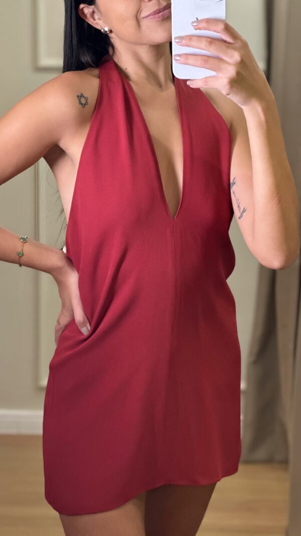 VESTIDO  VERENA BORDO NV PP - Image 2
