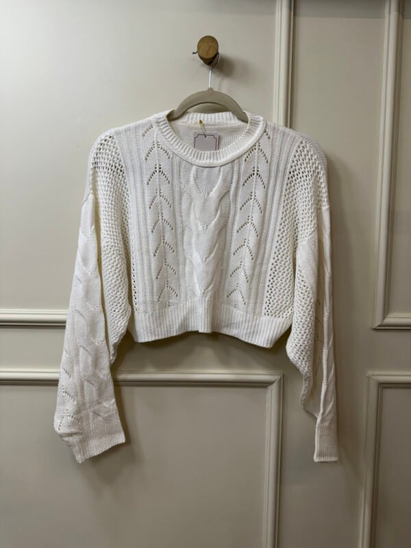 TRICOT BRANCO SEM MARCA P