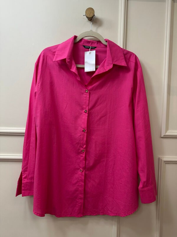 CAMISA ROSA SHEIN PP VESTE P