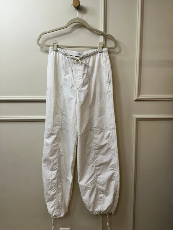 CALÇA BRANCA CARGO ZARA PP VESTE P